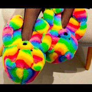 Teddy bears slippers One Size Fits Women’s US (5-9)